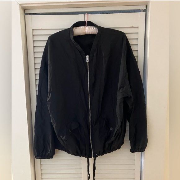 Zara Jackets & Blazers - Zara TRF Satin Bomber Jacket